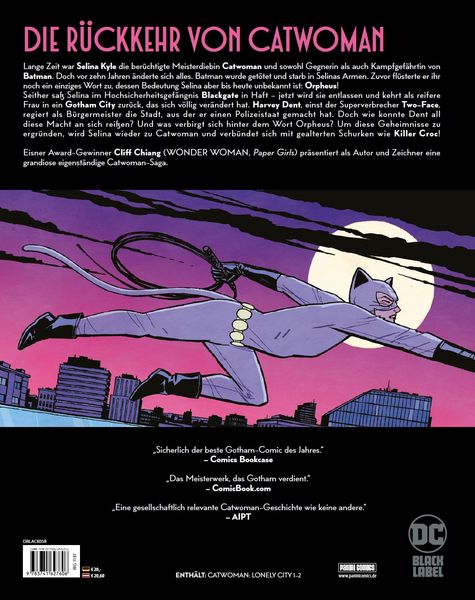 Produktbild: Catwoman: Lonely City