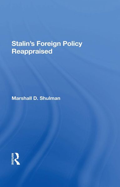 Produktbild: Stalin's Foreign Policy Reappraised