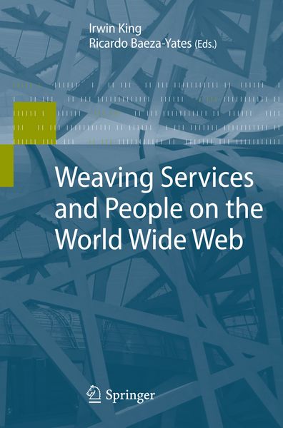 Produktbild: Weaving Services and People on the World Wide Web