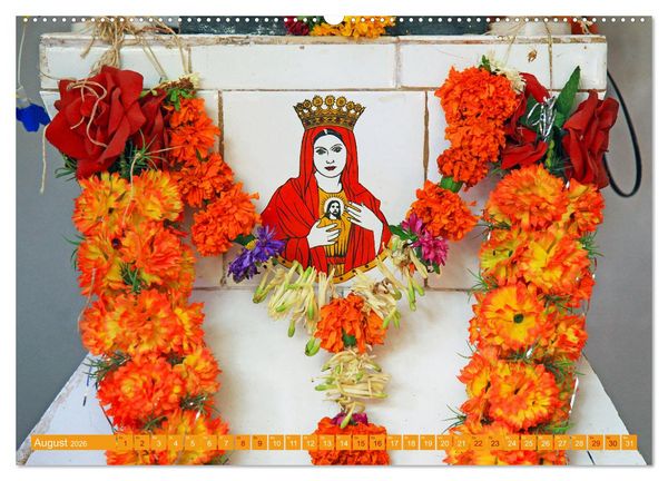 Produktbild: Indien - Das christliche Goa (Wandkalender 2026 DIN A2 quer), CALVENDO Monatskalender