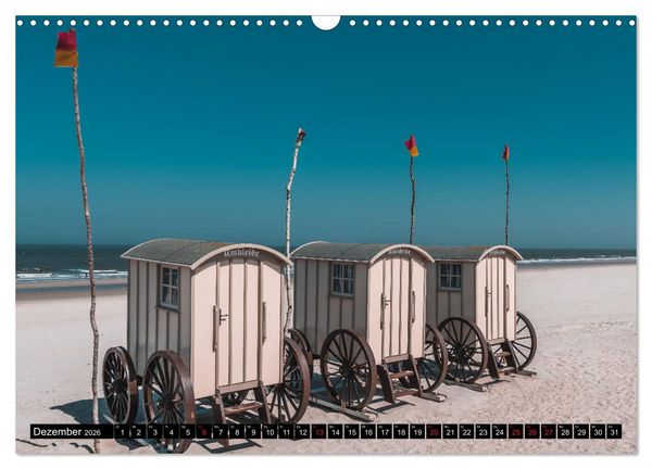Produktbild: Mein Jahr auf Norderney (Wandkalender 2026 DIN A3 quer), CALVENDO Monatskalender
