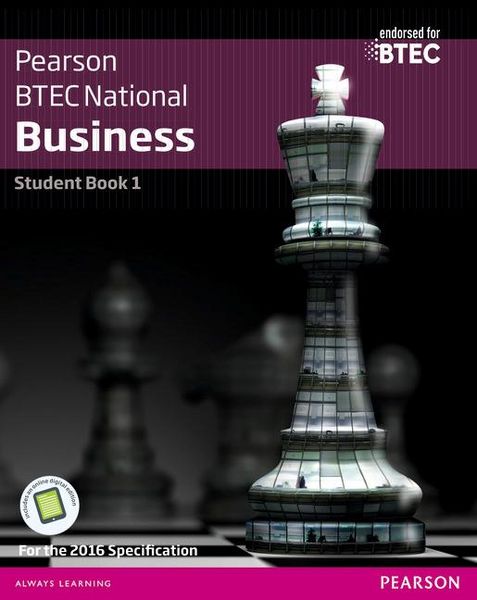 Produktbild: BTEC Nationals Business Student Book 1 + Activebook