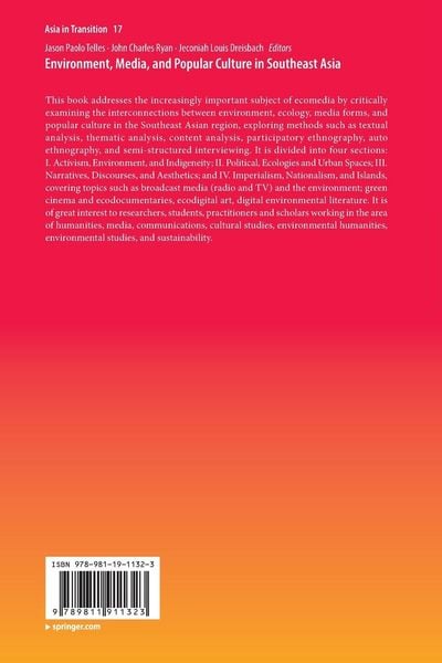 Produktbild: Environment, Media, and Popular Culture in Southeast Asia