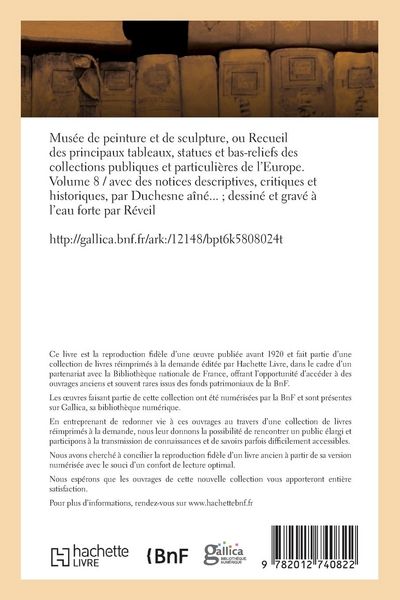 Produktbild: Mus&eacute;e de peinture et de sculpture. Volume 8