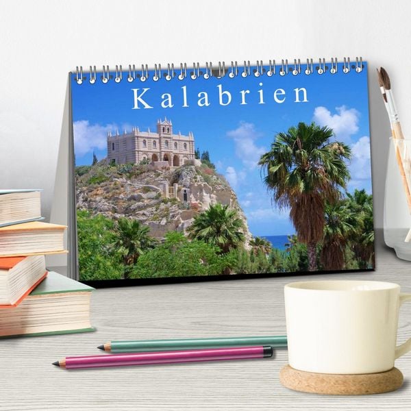 Produktbild: Kalabrien (Tischkalender 2026 DIN A5 quer), CALVENDO Monatskalender