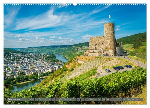 Produktbild: Mosel-Burgen (Wandkalender 2026 DIN A2 quer), CALVENDO Monatskalender
