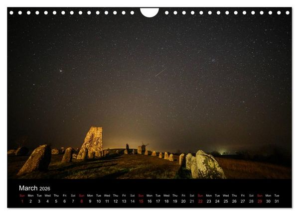 Produktbild: Monuments of Sweden 2026 (Wall Calendar 2026 DIN A4 landscape), CALVENDO 12 Month Wall Calendar