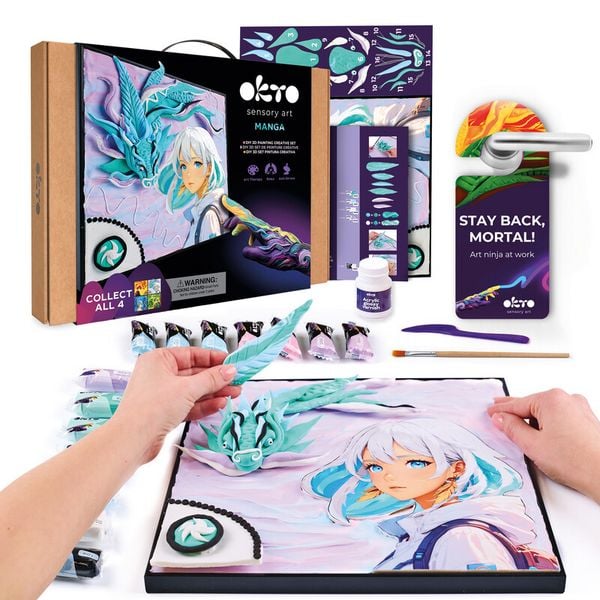 Produktbild: 3D Gem&auml;lde MANGA Luft