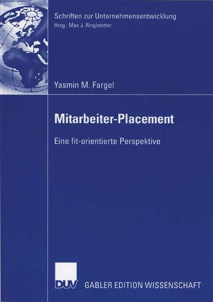 Mitarbeiter-Placement, Taschenbuch von Yasmin M. Fargel, Deutscher Universitätsverlag, 9783835001565