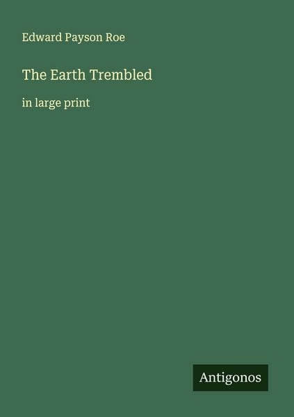 Produktbild: The Earth Trembled