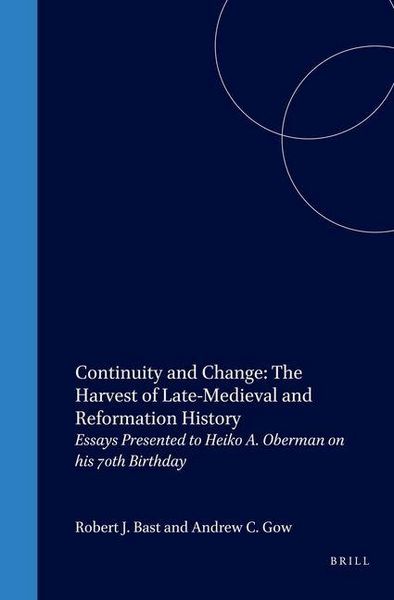 Produktbild: Continuity and Change: The Harvest of Late-Medieval and Reformation History