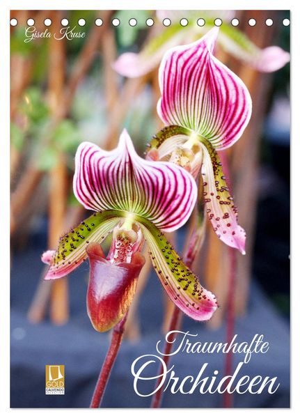 Produktbild: Traumhafte Orchideen (Tischkalender 2026 DIN A5 hoch), CALVENDO Monatskalender
