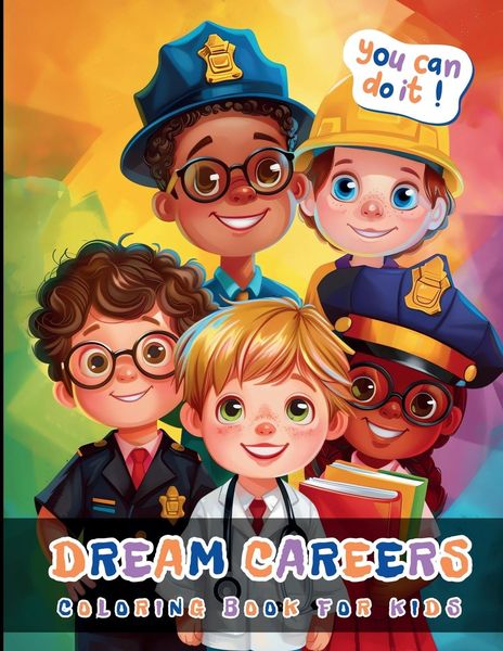 Produktbild: Dream Carrers Coloring Book For Kids