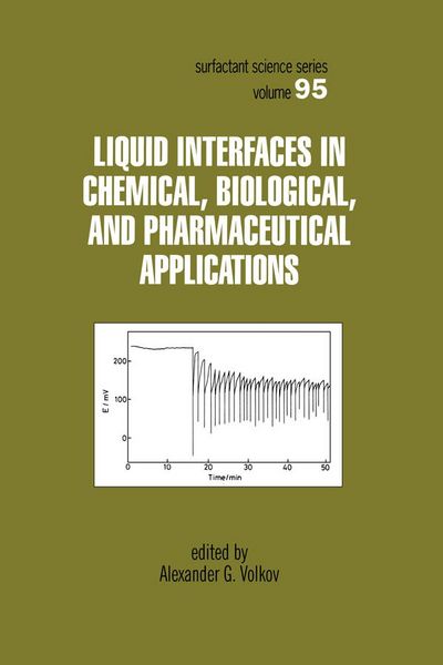 Produktbild: Liquid Interfaces In Chemical, Biological And Pharmaceutical Applications