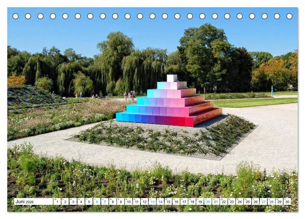 Produktbild: Rathenow - Gr&uuml;ne Stadt an der Havel (Tischkalender 2026 DIN A5 quer), CALVENDO Monatskalender