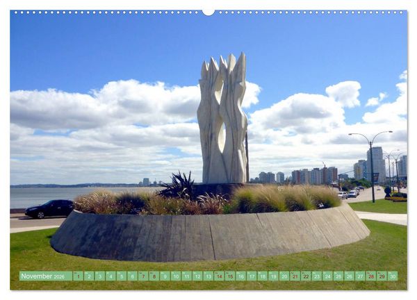 Produktbild: Uruguay - Bienvenido al R&iacute;o de la Plata (Wandkalender 2026 DIN A2 quer), CALVENDO Monatskalender