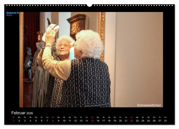 Produktbild: "Sch&ouml;nheit im Alter" - die Feierabendh&auml;user zu Gast im M&auml;rchenland der Br&uuml;der Grimm (hochwertiger Premium Wandkalender 2026 DIN A2 quer), Kunstdruck in Hochglanz