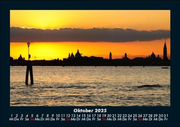 Produktbild: Venedig 2025 Fotokalender DIN A5