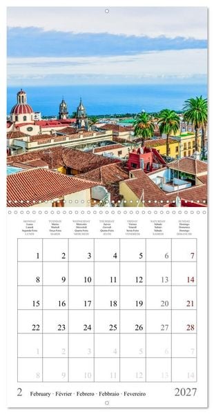 Produktbild: Canary Islands - Volcanic Beauties (Wall Calendar 2027 12 &times; 12 Inch) CALVENDO 12 Month Wall Calendar