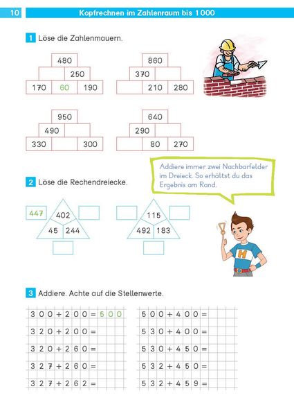 Produktbild: Die Mathe-Helden: Kopfrechnen 4. Klasse