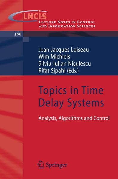 Produktbild: Topics in Time Delay Systems