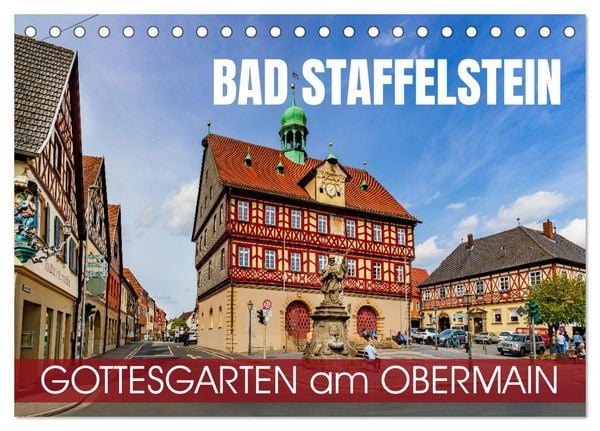 Produktbild: Bad Staffelstein - Gottesgarten am Obermain (Tischkalender 2026 DIN A5 quer), CALVENDO Monatskalender