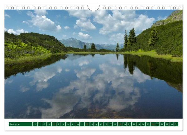 Produktbild: Montafon (Wandkalender 2026 DIN A4 quer), CALVENDO Monatskalender