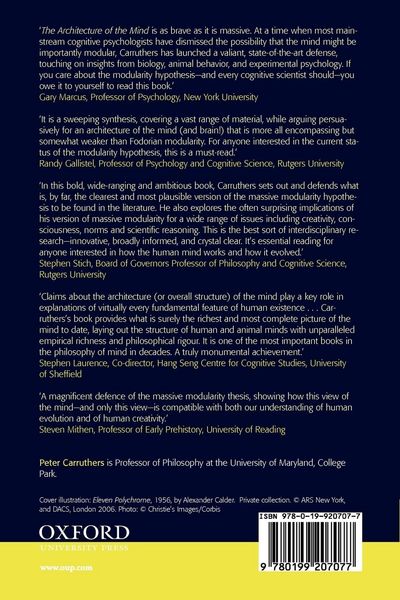 Produktbild: The Architecture of the Mind