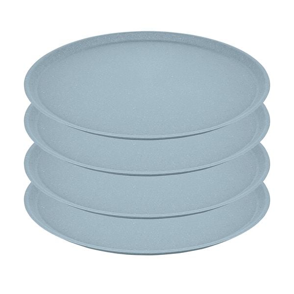 Koziol Großer Teller 25,5 cm 4er-Set CONNECT PLATE