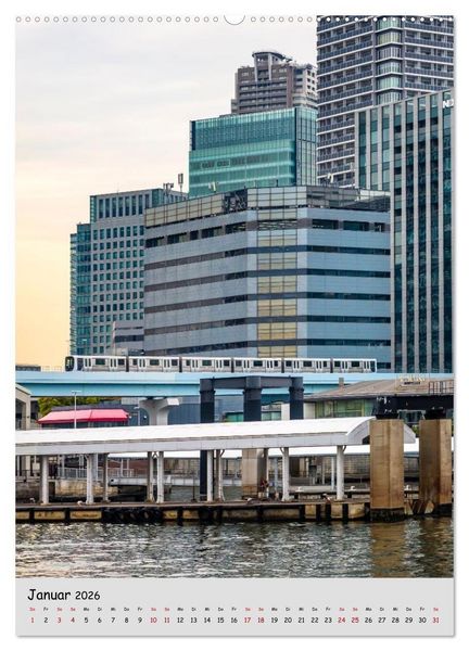 Produktbild: Tokio - Facetten einer Weltstadt (hochwertiger Premium Wandkalender 2026 DIN A2 hoch), Kunstdruck in Hochglanz