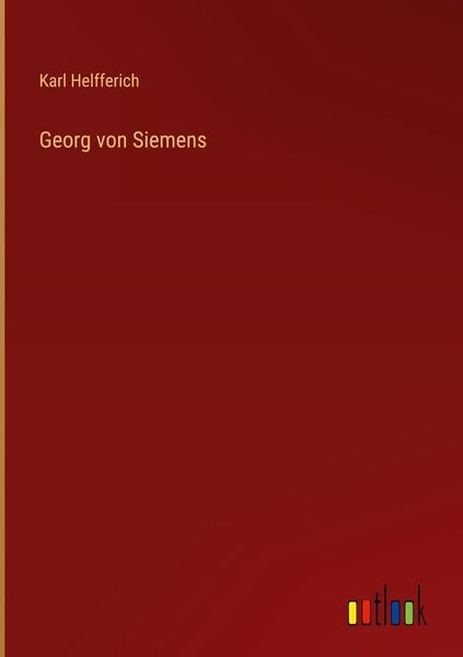 Produktbild: Georg von Siemens