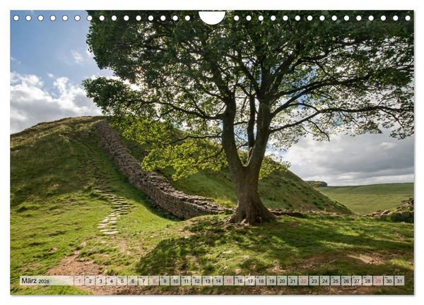 Produktbild: NORTHUMBERLAND 2026 (Wandkalender 2026 DIN A4 quer), CALVENDO Monatskalender