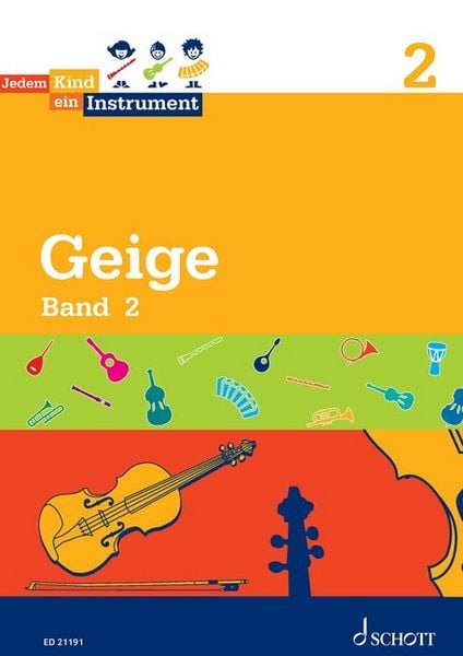 Produktbild: Geige Bd.2 - Jedem Kind ein Instrument