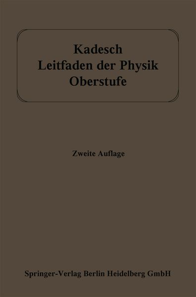 Produktbild: Leitfaden der Physik