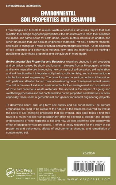 Produktbild: Environmental Soil Properties and Behaviour