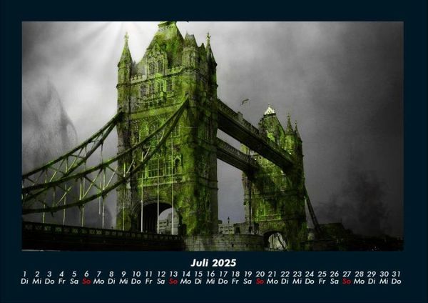 Produktbild: Mit Fantasy durch's Jahr 2025 Fotokalender DIN A4