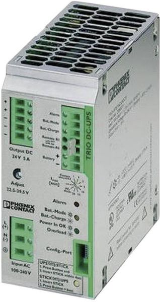 Phoenix Contact TRIO-UPS/1AC/24DC/ 5 Industrielle USV-Anlage (DIN Rail)