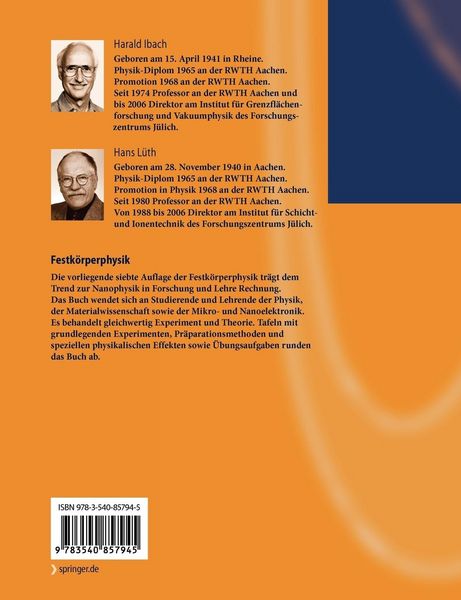 Produktbild: Festk&ouml;rperphysik