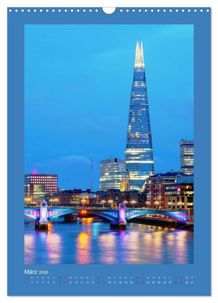 Produktbild: High-Tech-Architektur (Wandkalender 2026 DIN A3 hoch), CALVENDO Monatskalender