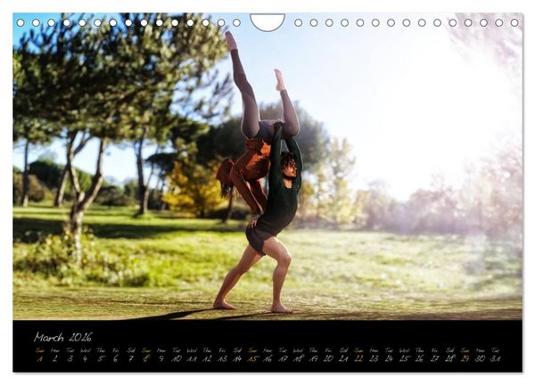 Produktbild: Yoga Couples - Harmony and Passion (Wall Calendar 2026 DIN A4 landscape), CALVENDO 12 Month Wall Calendar