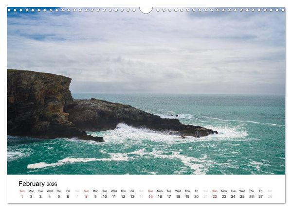 Produktbild: Ireland. Wild Atlantic Views / UK-Version (Wall Calendar 2026 DIN A3 landscape), CALVENDO 12 Month Wall Calendar
