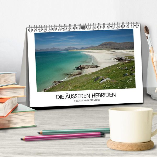 Produktbild: Die &Auml;u&szlig;eren Hebriden (Tischkalender 2026 DIN A5 quer), CALVENDO Monatskalender