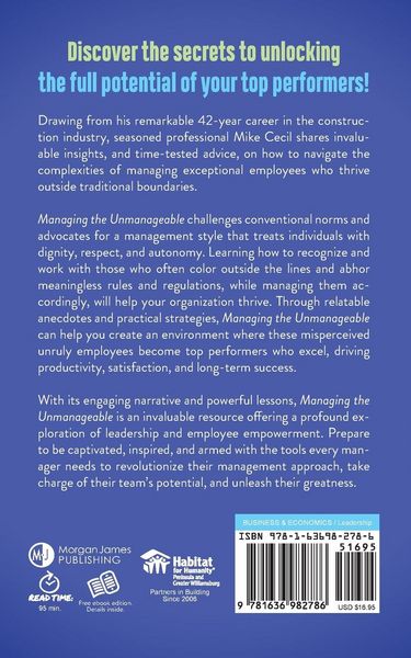 Produktbild: Managing the Unmanageable