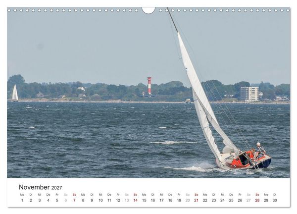 Produktbild: Flensburg maritim (Wandkalender 2027 DIN A3 quer), CALVENDO Monatskalender