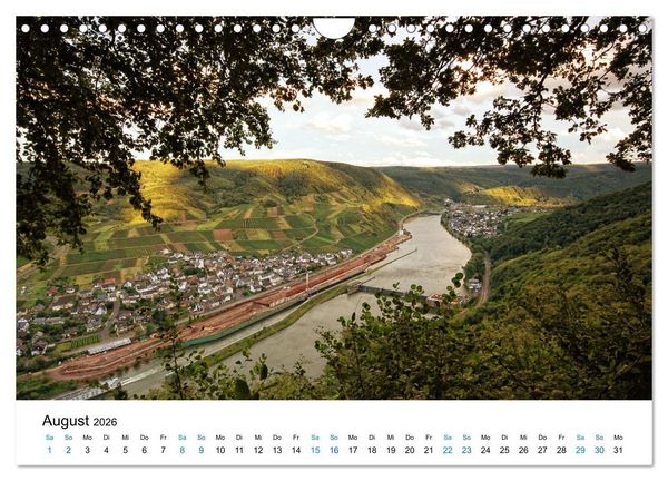 Produktbild: Moselurlaub - Cochem und Umgebung (Wandkalender 2026 DIN A4 quer), CALVENDO Monatskalender