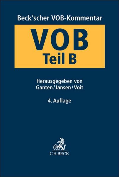 Produktbild: Beck'scher VOB-Kommentar VOB Teil B