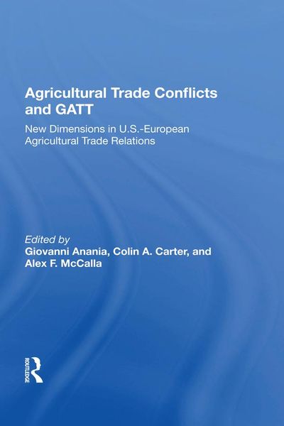Produktbild: Agricultural Trade Conflicts and GATT