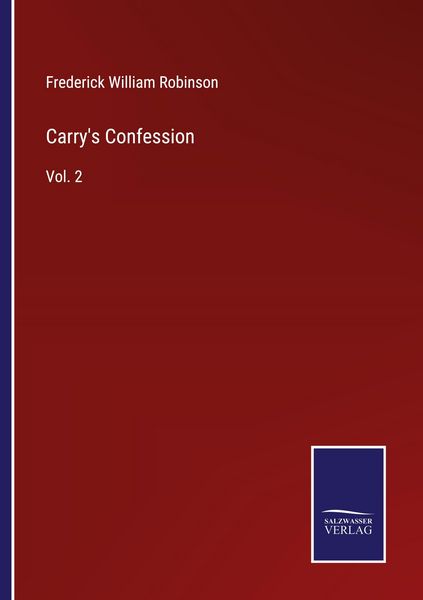 Produktbild: Carry's Confession