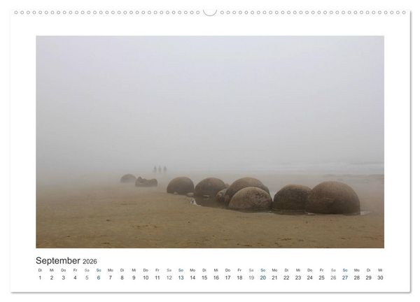 Produktbild: Neuseeland - unterwegs im Land der Kiwis (hochwertiger Premium Wandkalender 2026 DIN A2 quer), Kunstdruck in Hochglanz