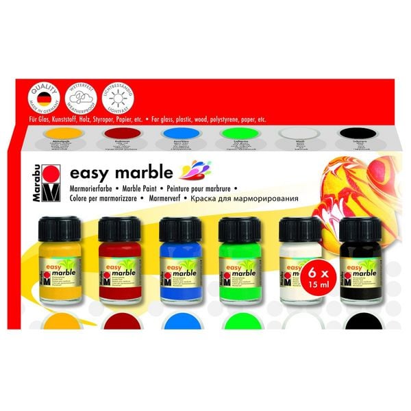 Produktbild: Marmorierfarbe Easy Marble ass